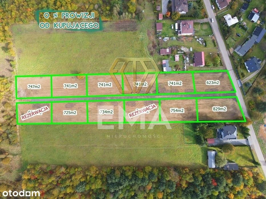 Działki w Łojkach, ul. Piastów