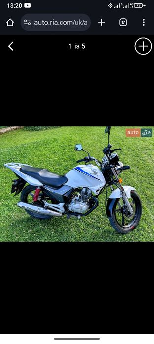 Продам мотоцикл honda cb125e