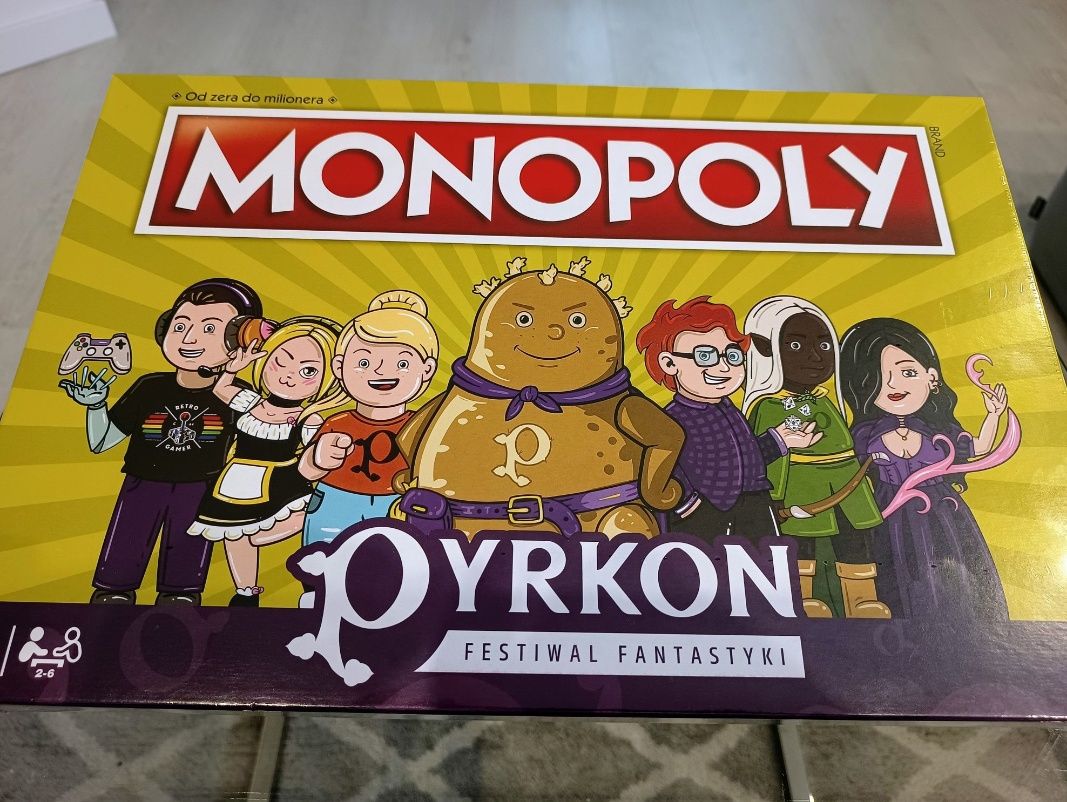 Monopoly Gra Pyrkon 2023