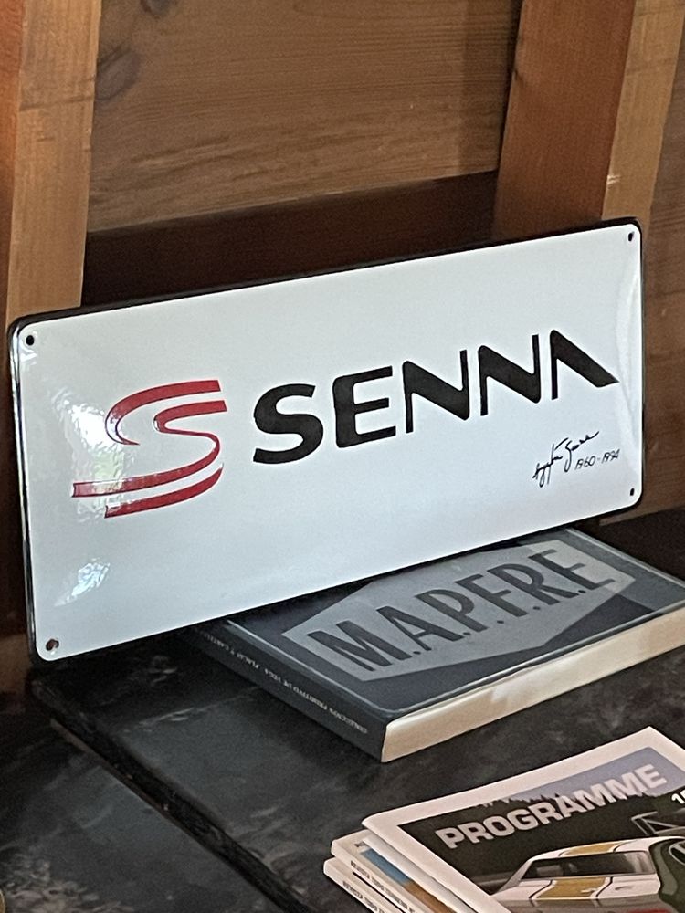 Placa esmaltada Senna 40x30cm