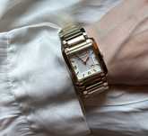 Michael Kors złoty zegarek premium oryginalny z masy perłowej MK3147