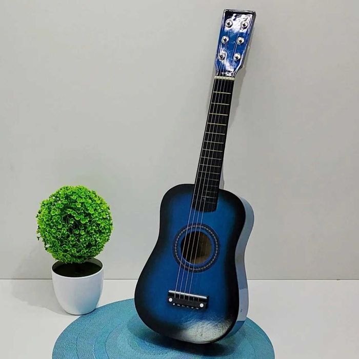 Гітара дерев'яна дитяча 6 струн 52см три види (M 1370) Розд/Дроп