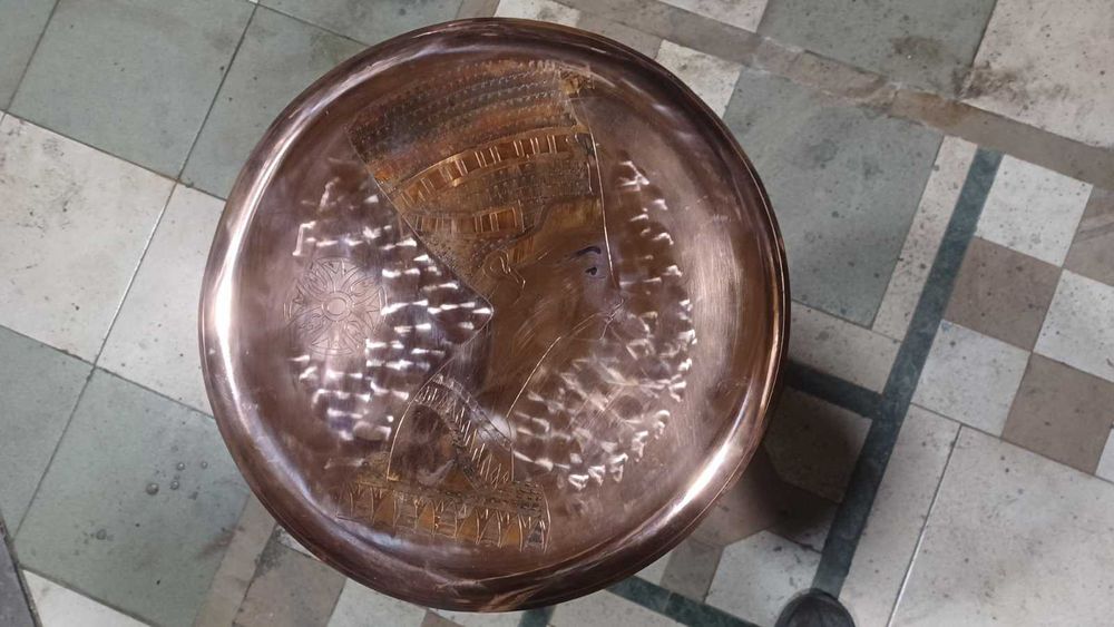 Декоративные тарелки настенные, медные