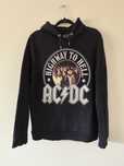 Czarna bluza z kapturem ACDC XL