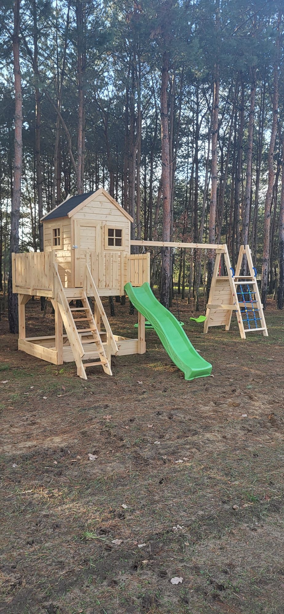 Domek ogrodowy Domek dla dzieci Plac zabaw Domek drewniany dla dzieci