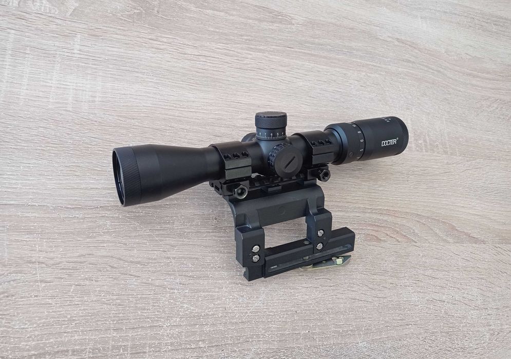Luneta 2-12x40 z bocznym montażem do AK Saiga