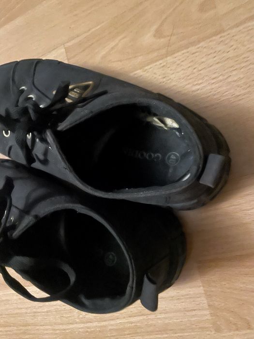 Creepers trampki na koturnie czarne 40