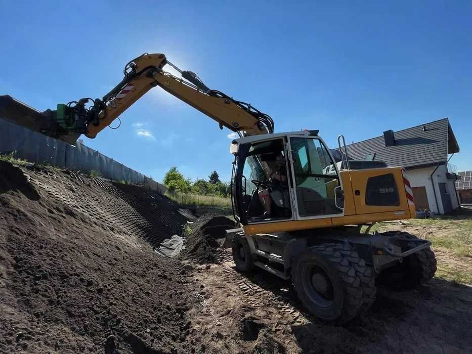 Wynajem koparki kołowej 16 ton Liebherr 2017 rok