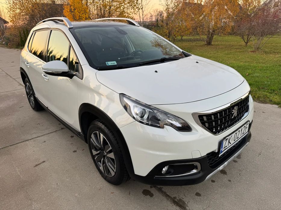 Peugeot 2008 1.2 110KM Automat 1 Właściciel 100%SerwisASO Bezwypadkowy Salon Polska
