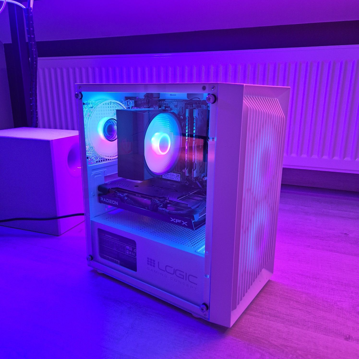 Komputer R5 5600/RX6600/RX6700XT/Gamingowy 16GB ram3600Mhz RGB okazja