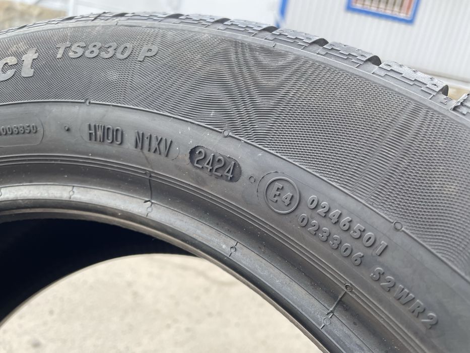 Практично нові зимові шини Continental 225/55 R17