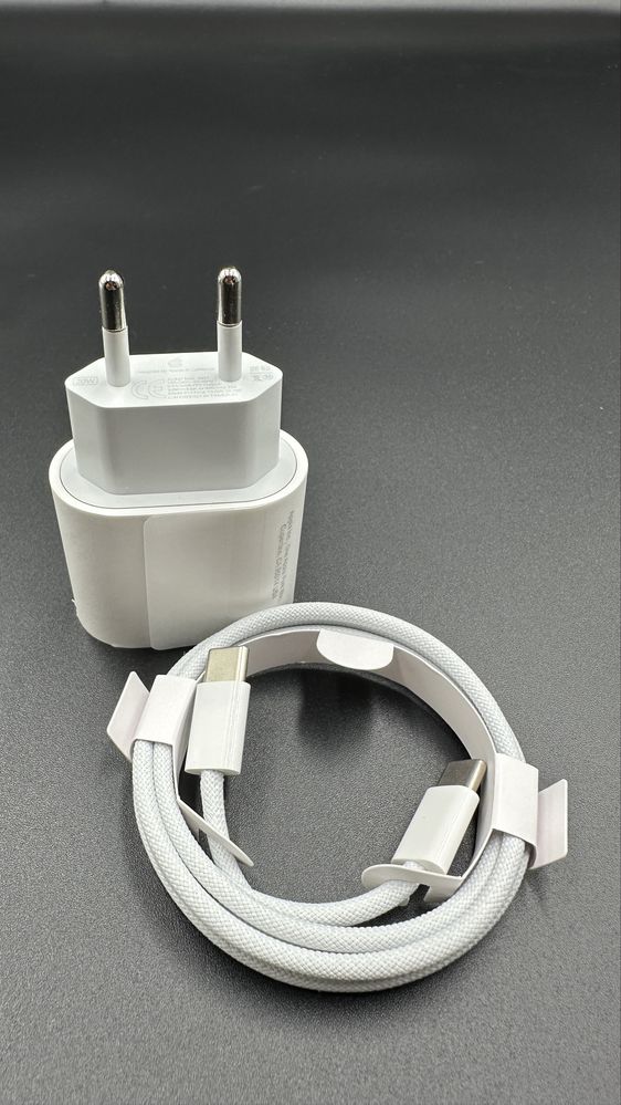 Zestaw Ładowarka 20W + Kabel Lightning USB-C 1m