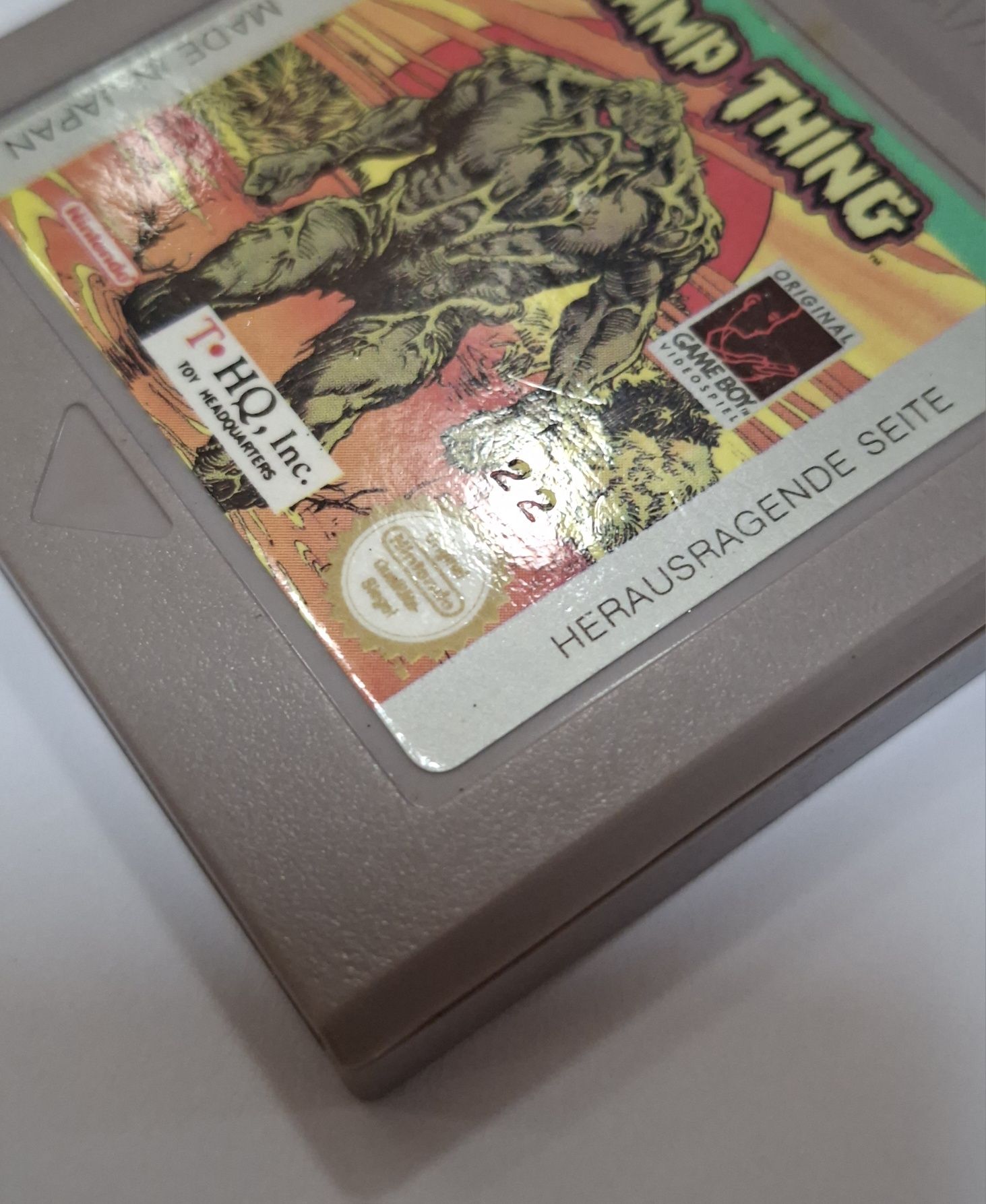 Swamp Thing Gameboy