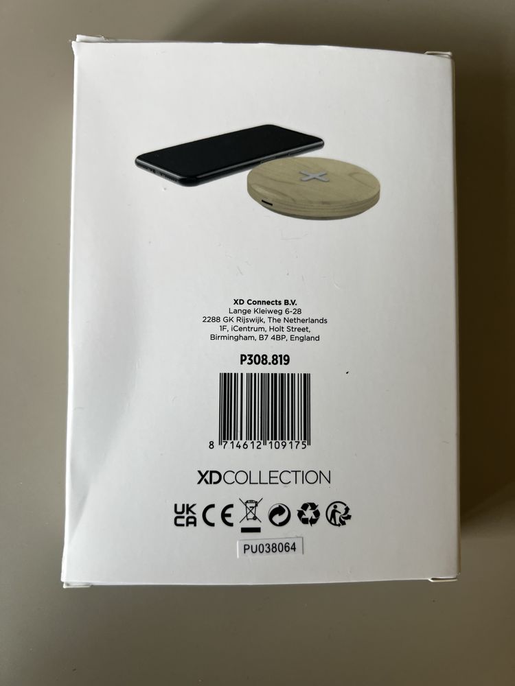 iphone Stacja dokujanca bezprzewodowa Wireless, z naturalnego drzewna