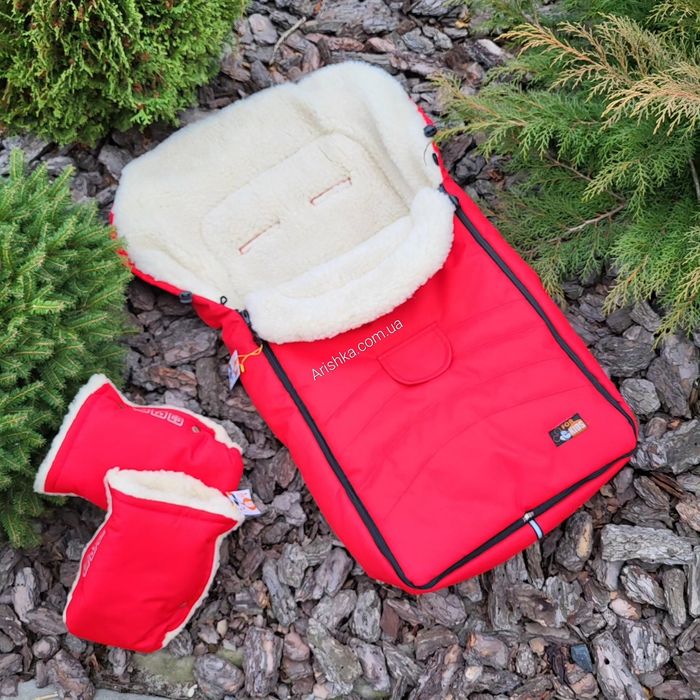 Конверт-чохол на овчині в коляску або на санки 98*48 см MAXI For Kids