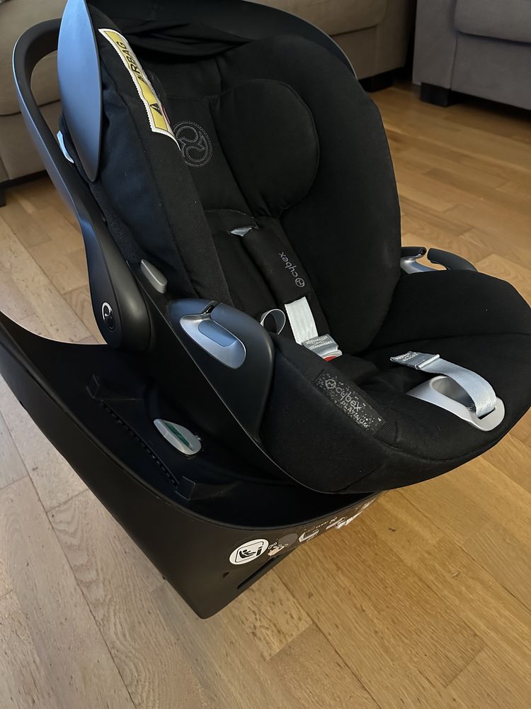 Baza obrotowa Cybex base Z + fotelik Cybex Cloud i-size