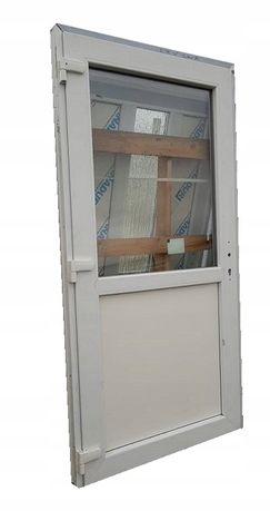 Drzwi Zewnętrzne PCV Sklepowe KACPRZAK 110x210