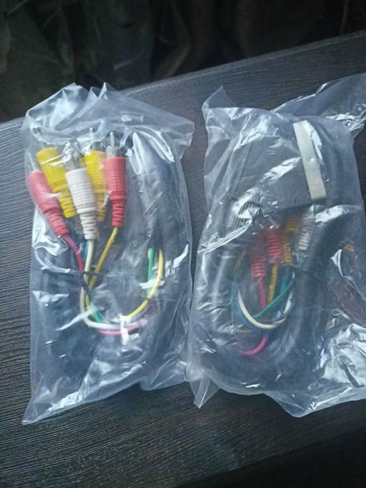 кабель шнур скарт на 6 rsa нові