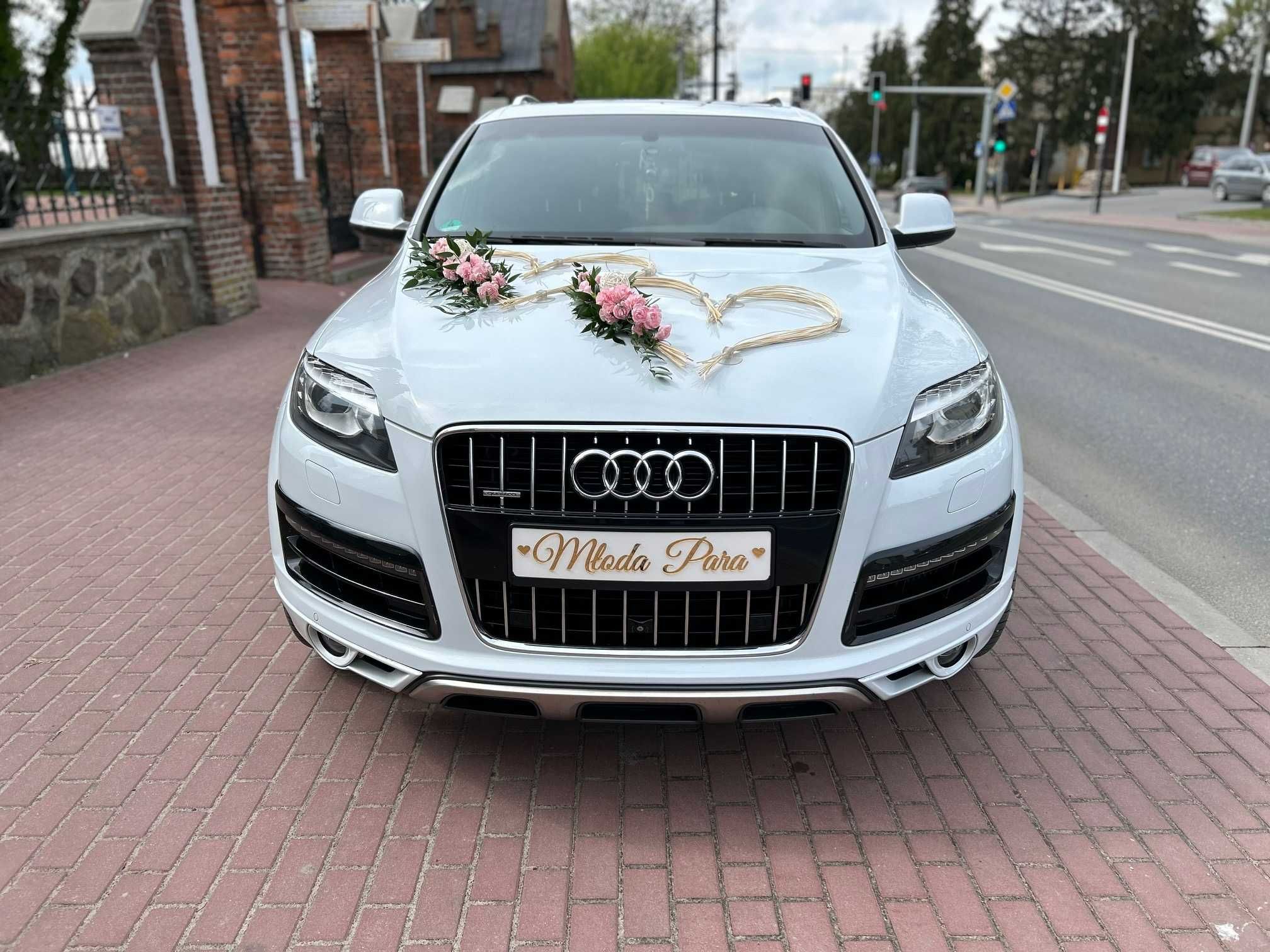 Auto Samochód Do Ślubu Na Wesele - SUV Audi Q7 Białe