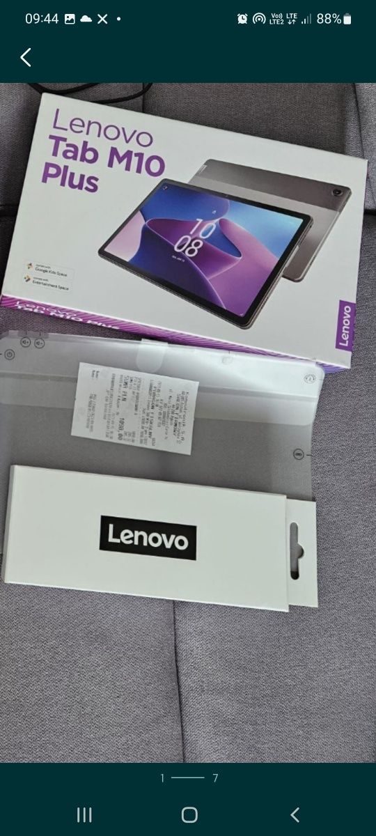 Etui Lenovo M10 plus Folio Case do tabletu Lenovo M10 plus