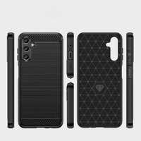 etui Carbon Case czarne do Samsung A14 4G/A14 5G