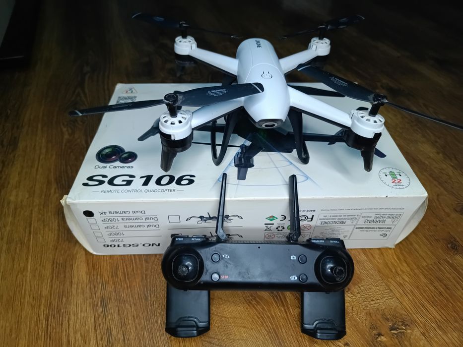 Квадрокоптер ZLRC SG106 + 3 батереї

Квадрокоптер ZLRC SG106 White − д