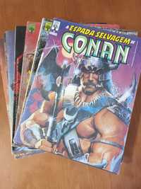 BD Revista Conan número 3 ao 9