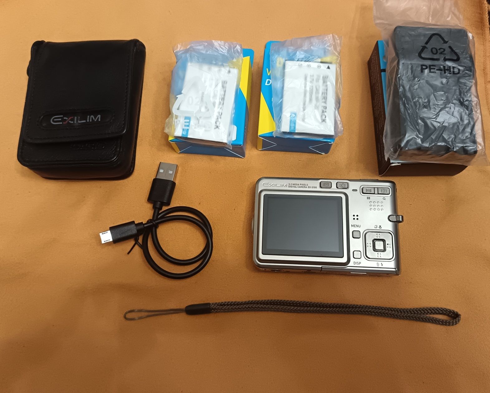 Pack Casio Exilim 3.2 MP EX- S100