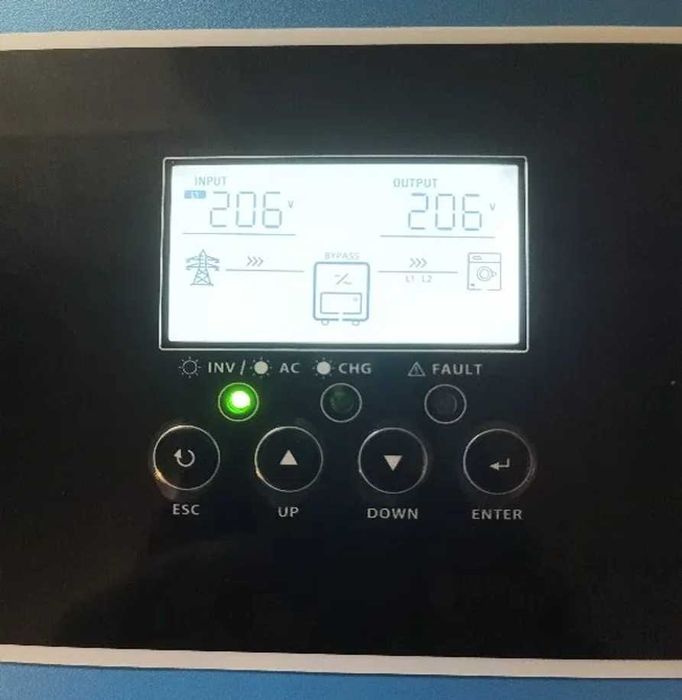 Гибридный солнечный инвертор 4.2 кВт 48 В MPPT 230 В чистая синусоида