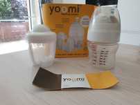 Butelka z podgrzewaczem Yoomi butelka 140ml + podgrzewacz + kapsuła