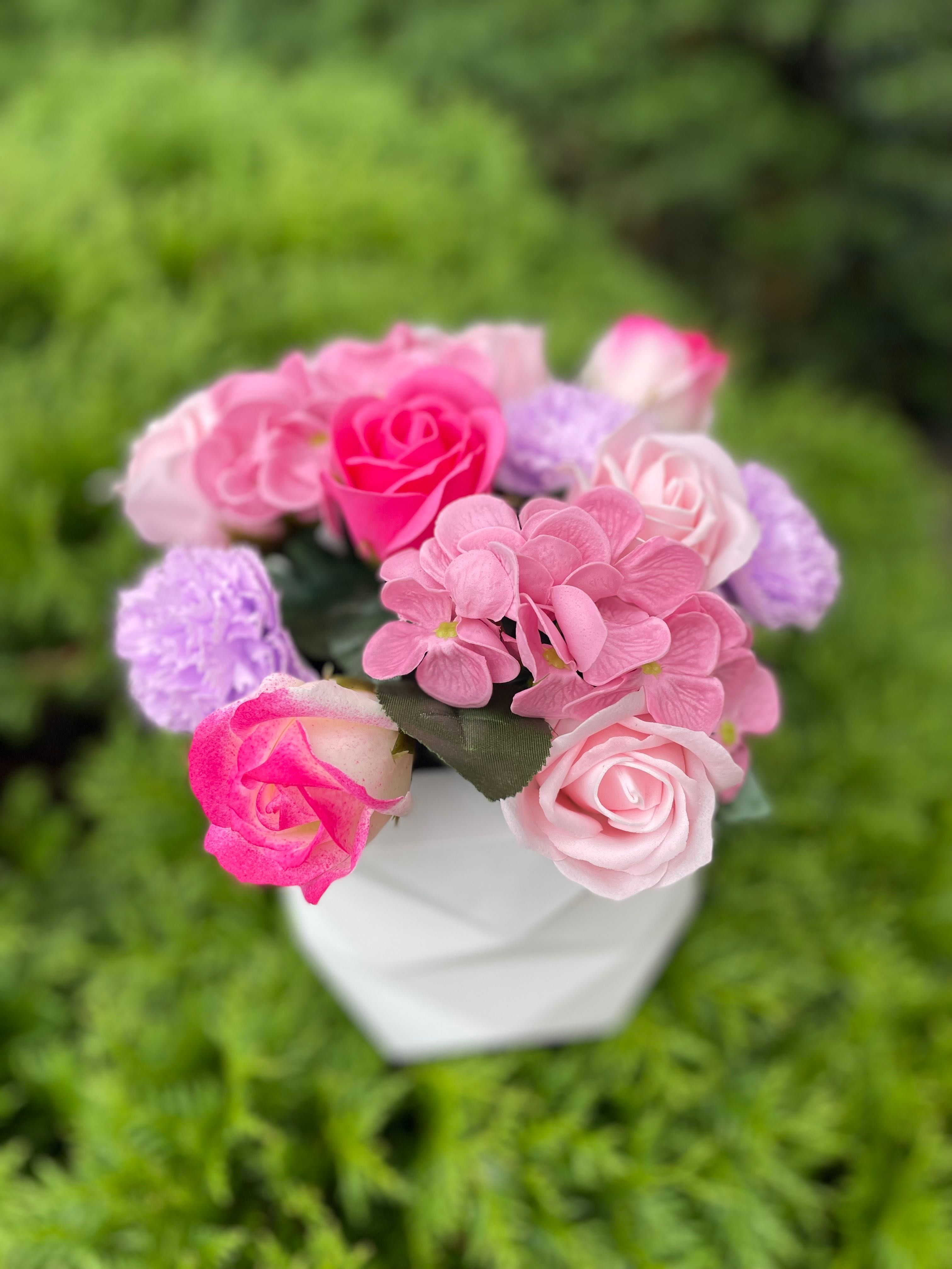 Квіти з мила/композиція квіткова/подарунок