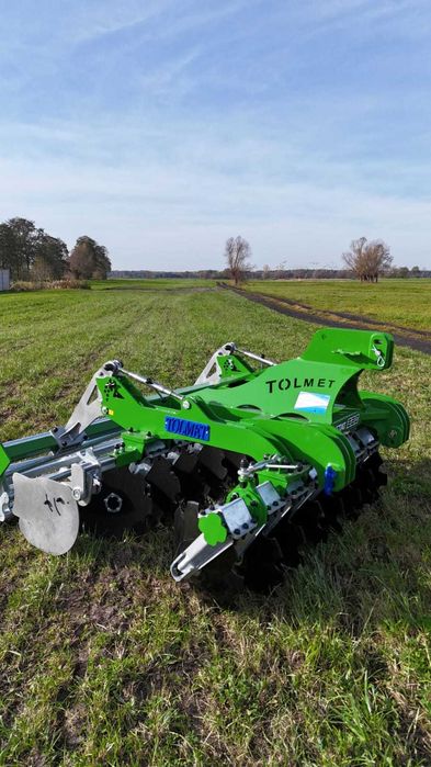 Brona talerzowa 3m ASTAT talerze 560 wał daszkowy 600 ekrany, TOLMET