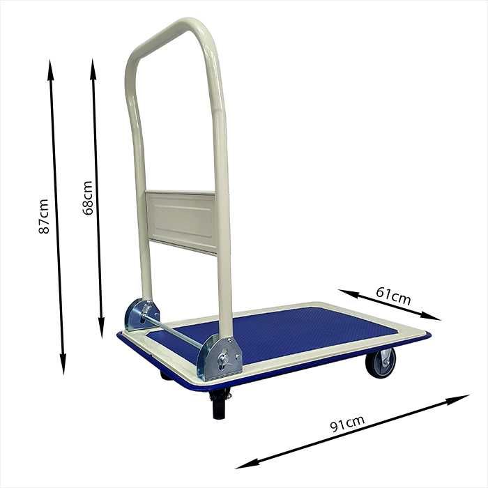 Wózek platformowy transportowy 300kg PH300 - uszkodzona platforma