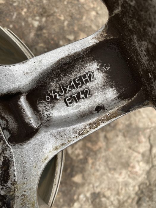 5/100 r15 комплект дисків Skoda Fabia, Octavia, VW Polo, Bora, Golf