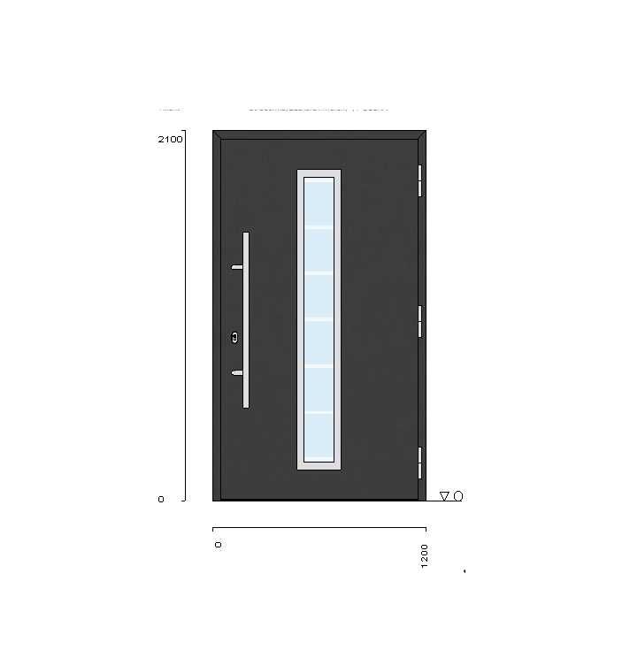 CIEPŁE Drzwi 65mm / ościeżnica Aluminiowa / Hormann / Czyste powietrze