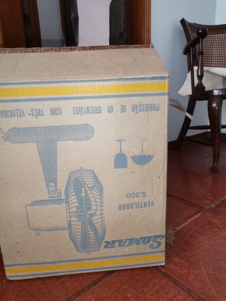 Ventilador / Ventoinha Somar Vintage Raro na caixa