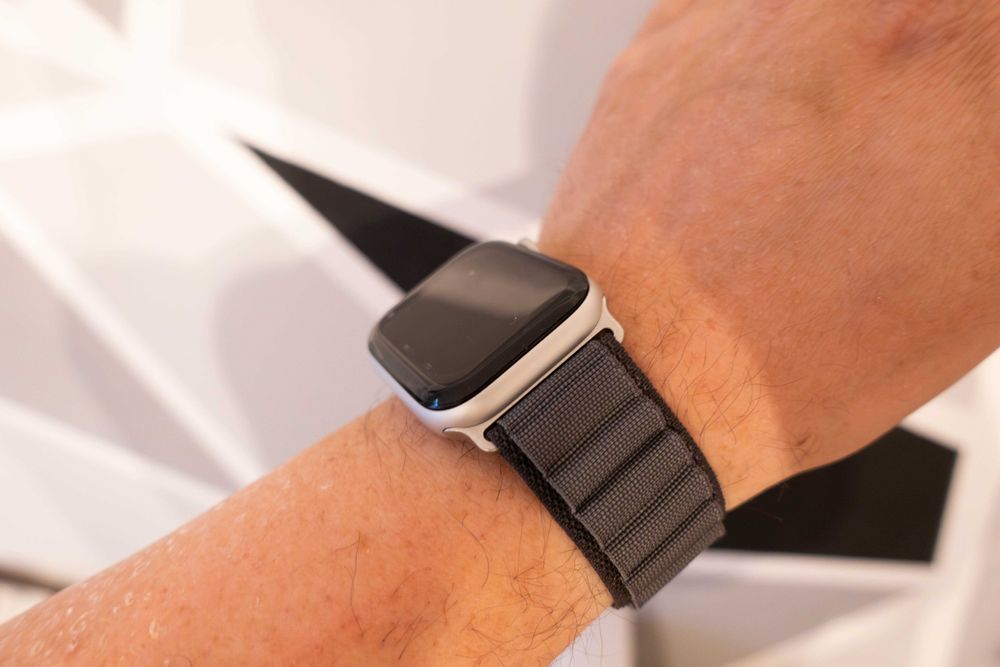Alpejski CIEMNOSZARY pasek do Apple Watch - do każdego paska GRATIS!