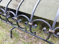 Ozdobna balustrada barierka metalowa ozdobna stalowa