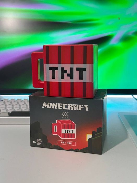 кружка Minecraft Майнкрафт ТНТ tnt стакан чашка