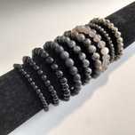 Pulseiras de pedras semipreciosas