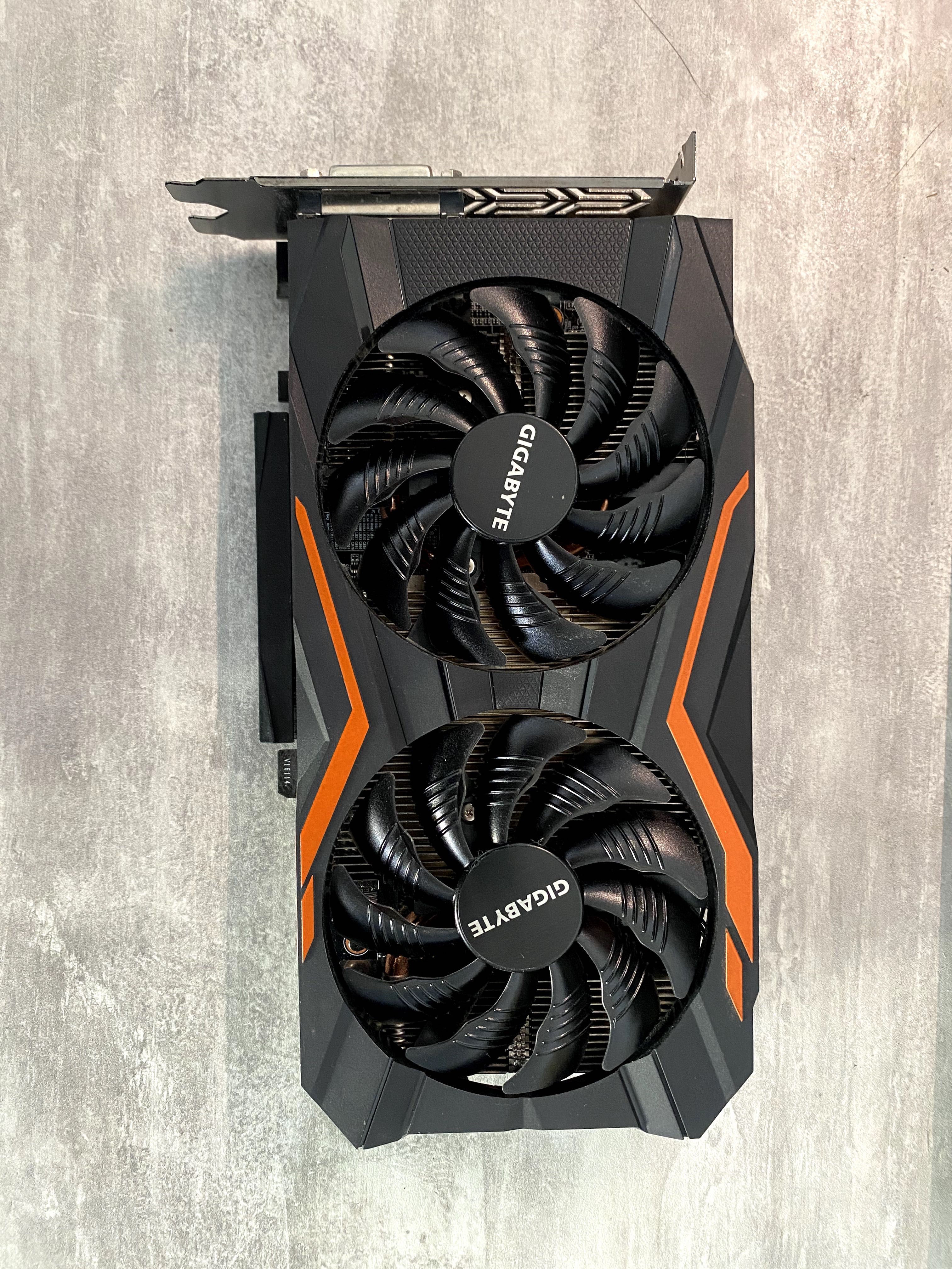 Відеокарта GIGABYTE GeForce GTX 1050 Ti Windforce OC 4G з коробкою