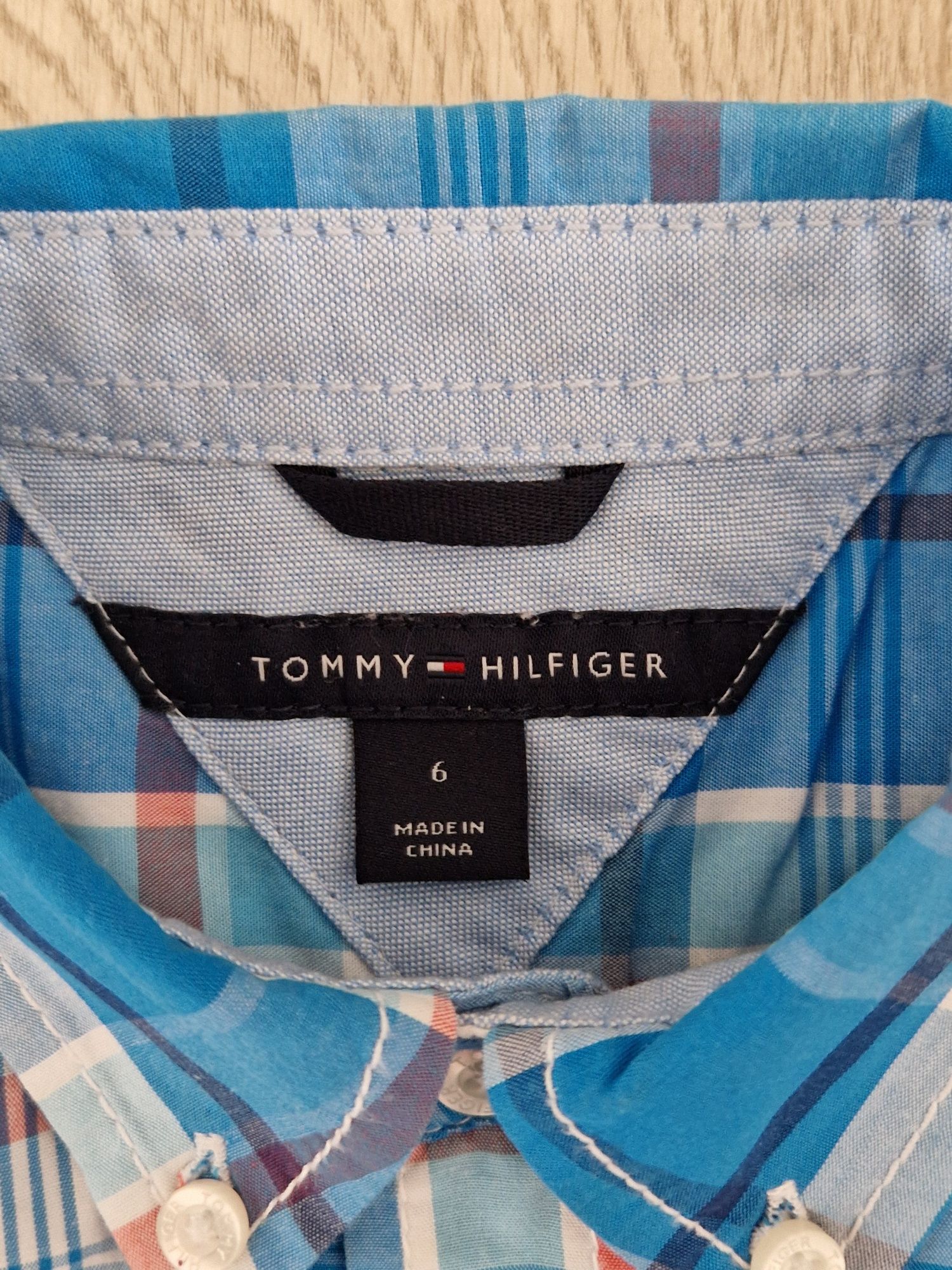 Tommy Hilfiger koszula w kratę