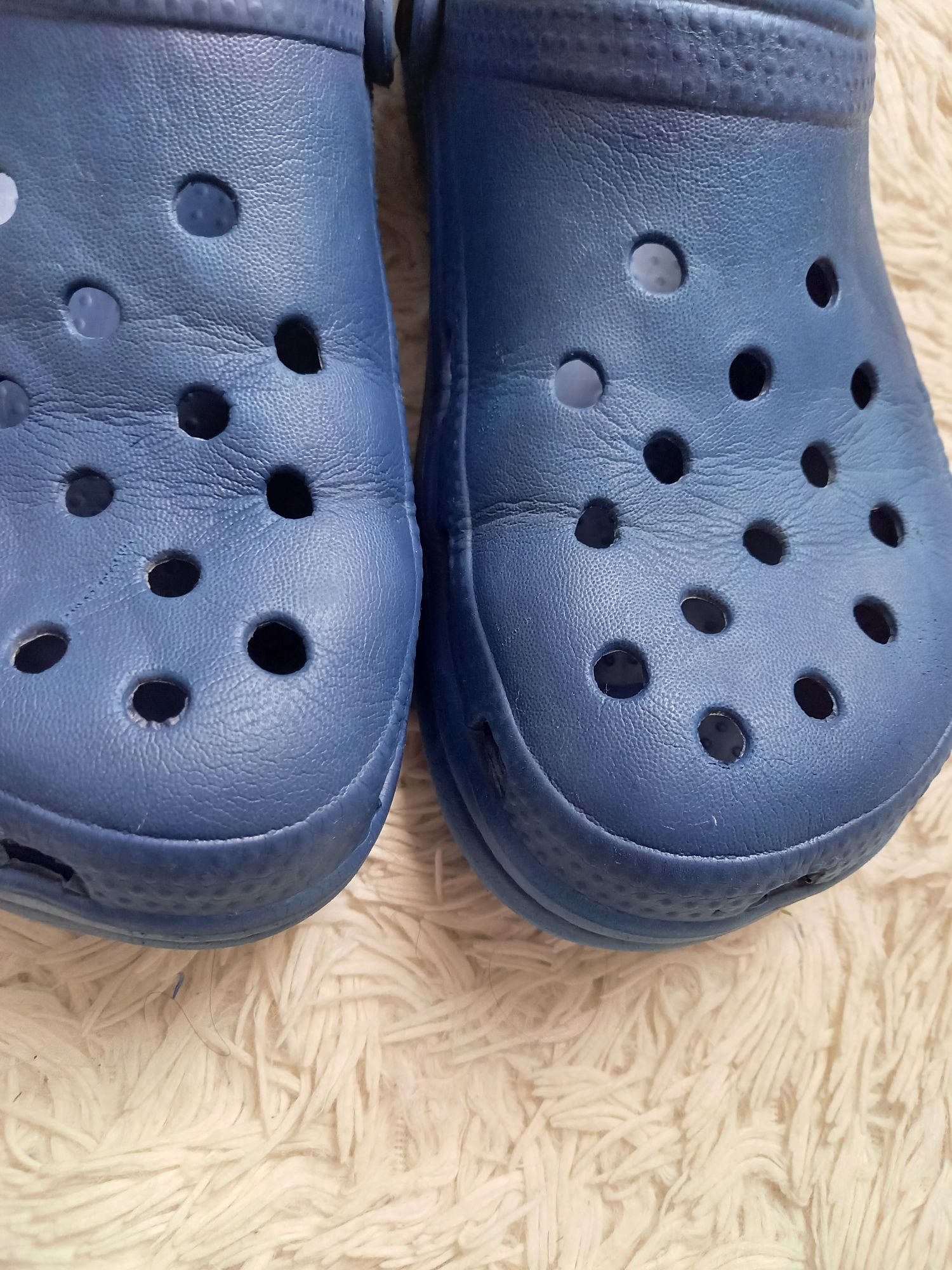 Klapki męskie typu crocs granatowe rozmiar 42 (8)