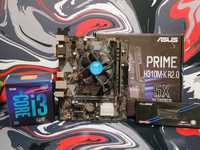 Комплект Asus Prime H310M-K +  12 Gb ОЗУ DDR4 + Intel Core i3-9100F
