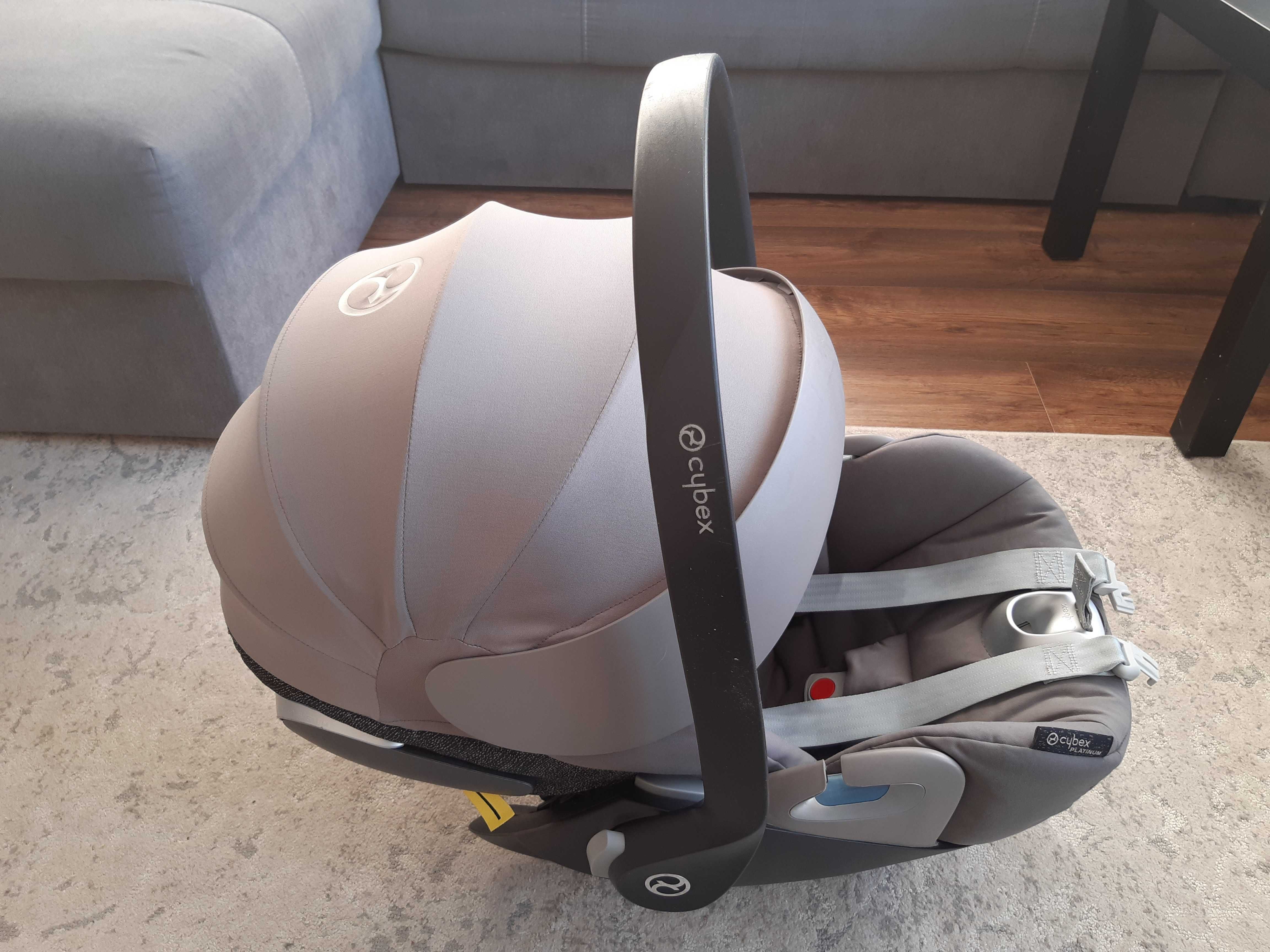 Cybex Cloud Z i-Size Soho Grey do 13kg 45-87cm stan bardzo dobry