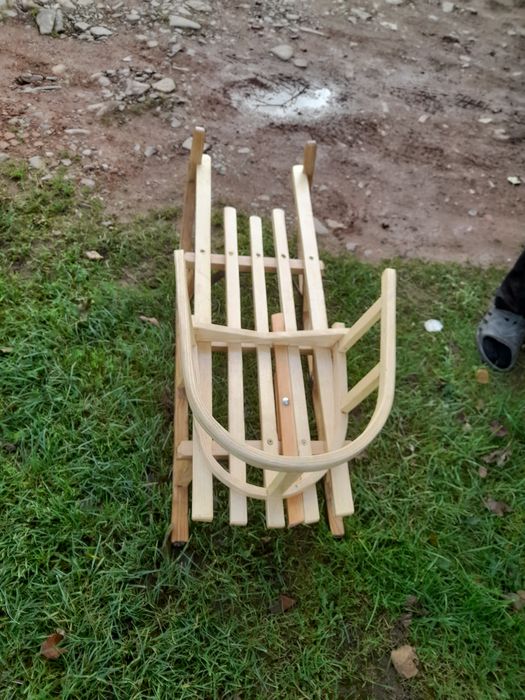 Санки дерев'яні (ясенові)