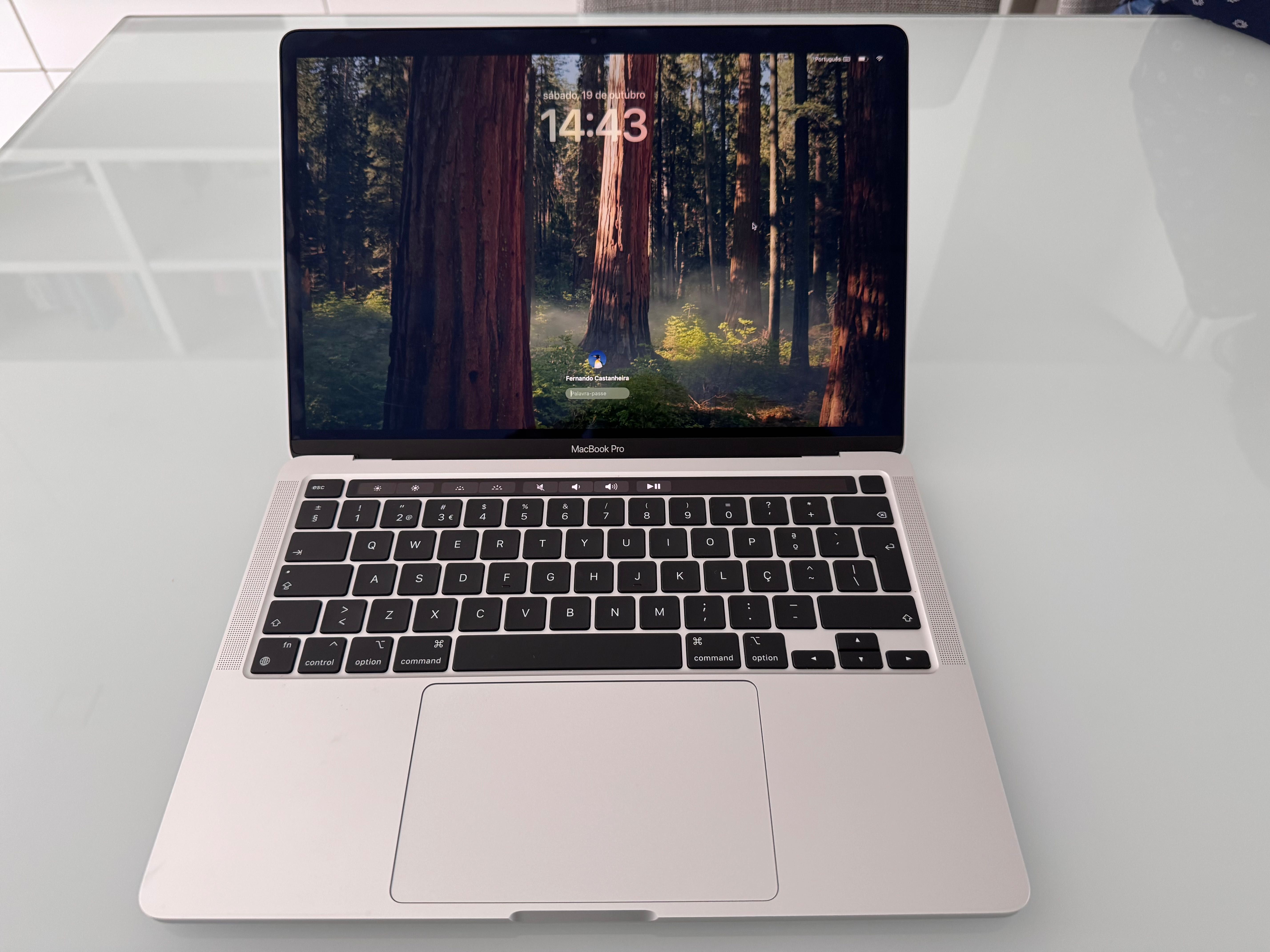 Portátil MacBook Pro M1, 13" - imaculado