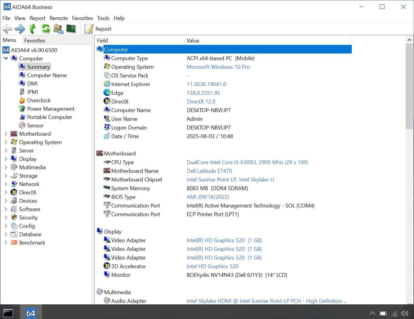 Продам ноутбук Dell Latitude E7470