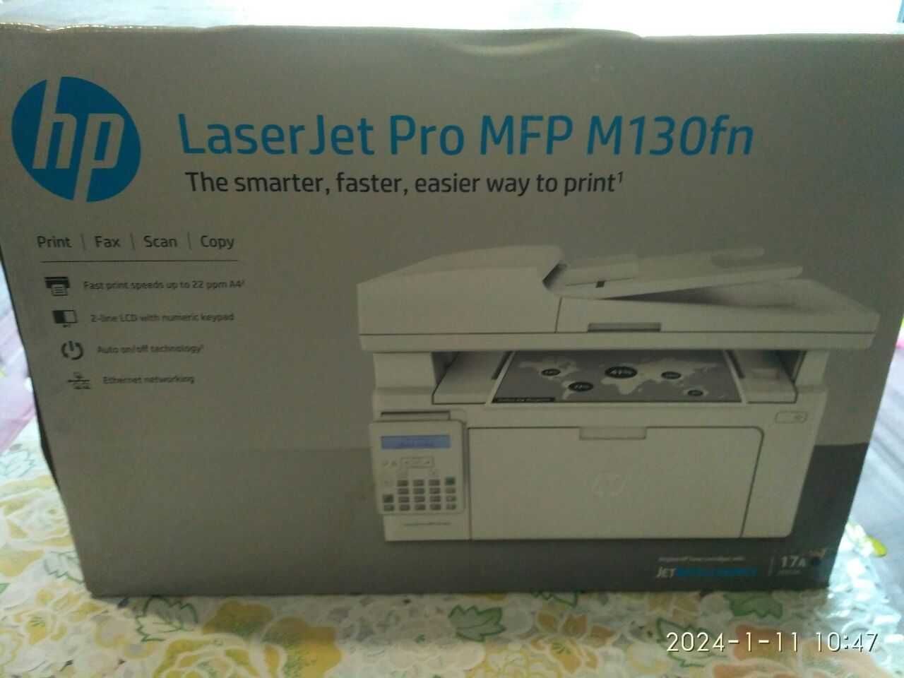 МФУ HP Laser Jet Pro MFP M130 FN