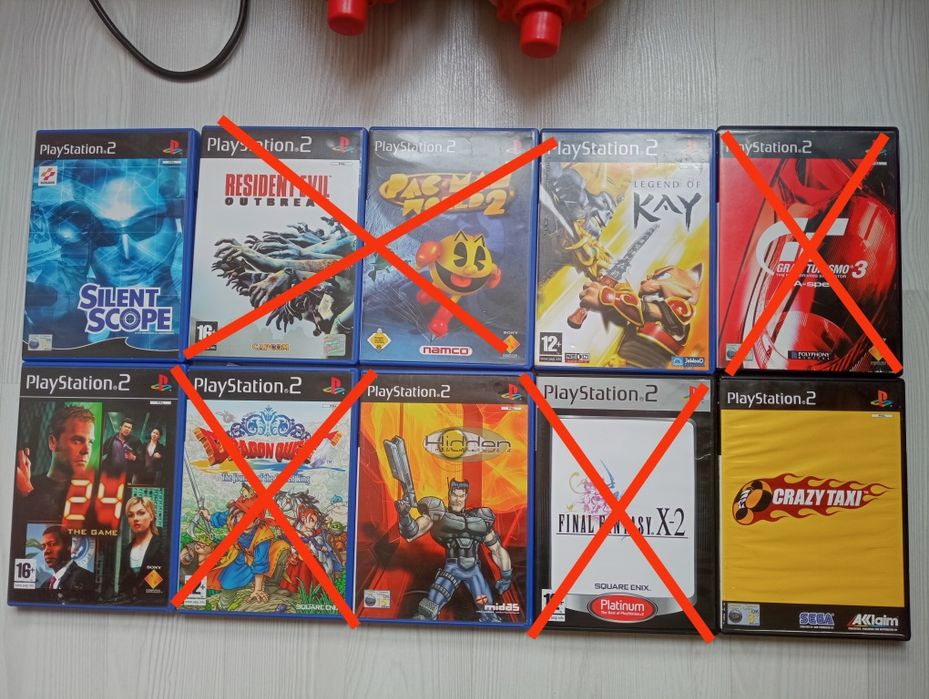 Ліцензійна ігри на ps2